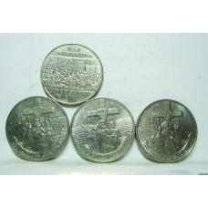 CANADA 1982 and 1984 . DOLLAR SILVER COINS . CHOICE UNCIRCULATED